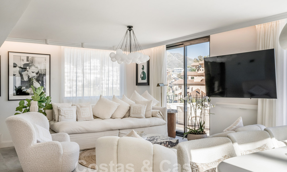 Luxury villa for sale with modern-Mediterranean design and sea views in Nueva Andalucia, Marbella 60974