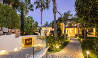 Contemporary luxury villa for sale, unique frontline golf location in Nueva Andalucia's golf valley, Marbella 61115 