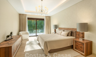 Contemporary luxury villa for sale, unique frontline golf location in Nueva Andalucia's golf valley, Marbella 61128 
