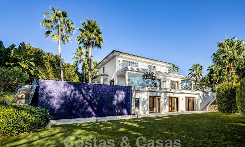 Contemporary luxury villa for sale, unique frontline golf location in Nueva Andalucia's golf valley, Marbella 61131
