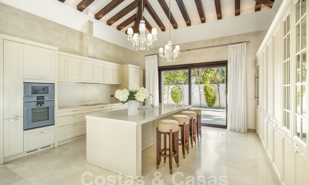 Contemporary luxury villa for sale, unique frontline golf location in Nueva Andalucia's golf valley, Marbella 61132