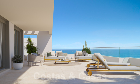 New development of sustainable homes for sale, with stunning sea views, near Estepona centre 61296