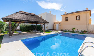 Charming, Andalusian, semi-detached house with sea views for sale in the hills of Marbella - Benahavis 61887 