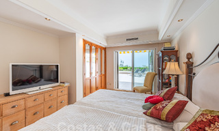 Luxurious apartment for sale with panoramic sea views in a gated urbanization on the Golden Mile, Marbella 61745 