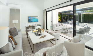 Modern, Mediterranean luxury villa for sale in a sought-after beach urbanisation in San Pedro, Marbella 62056 