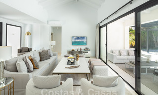 Modern, Mediterranean luxury villa for sale in a sought-after beach urbanisation in San Pedro, Marbella 62057 