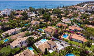 Modern, Mediterranean luxury villa for sale in a sought-after beach urbanisation in San Pedro, Marbella 62063 