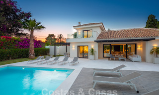 Modern, Mediterranean luxury villa for sale in a sought-after beach urbanisation in San Pedro, Marbella 62070 