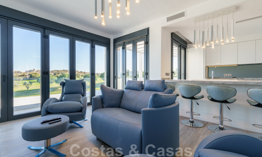 New development of modern luxury villas for sale, frontline golf with sea views in Mijas, Costa del Sol 62451