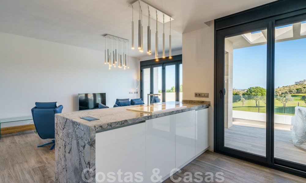 New development of modern luxury villas for sale, frontline golf with sea views in Mijas, Costa del Sol 62452