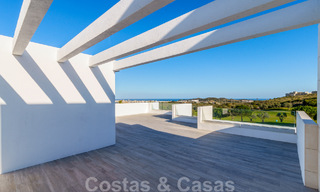 New development of modern luxury villas for sale, frontline golf with sea views in Mijas, Costa del Sol 62458 