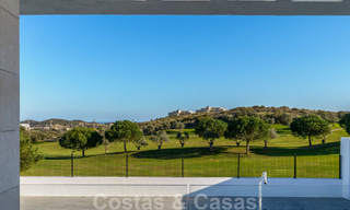 New development of modern luxury villas for sale, frontline golf with sea views in Mijas, Costa del Sol 62466 