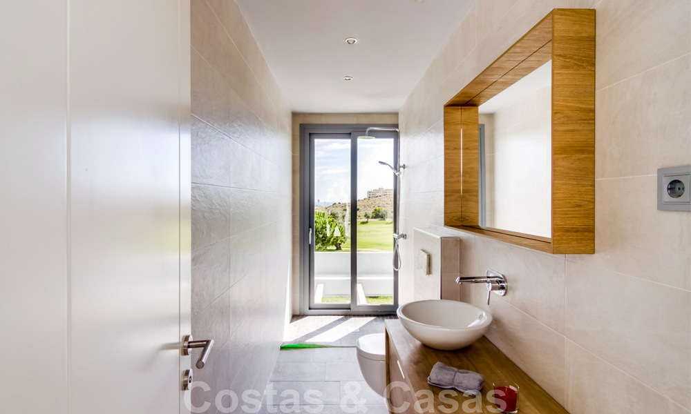 New development of modern luxury villas for sale, frontline golf with sea views in Mijas, Costa del Sol 62470
