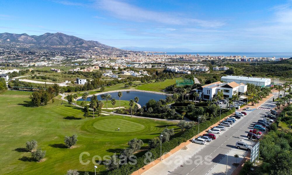 New development of modern luxury villas for sale, frontline golf with sea views in Mijas, Costa del Sol 62485