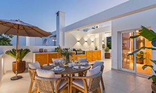 Stylishly renovated townhouse for sale, adjacent to the golf course of La Quinta in Benahavis - Marbella 62827 