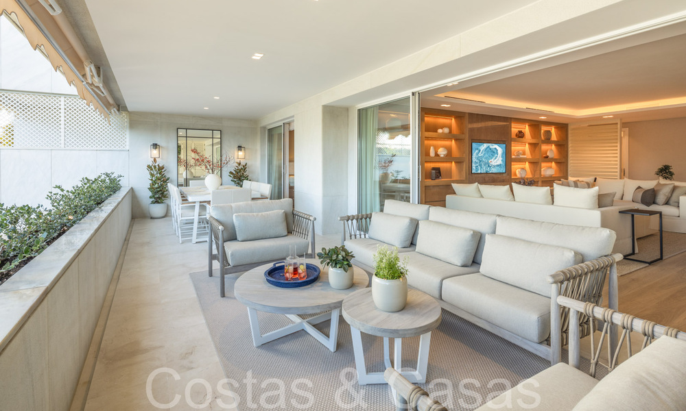 Contemporary furnished 3 bedroom apartment for sale in the centre of Marbella 65338