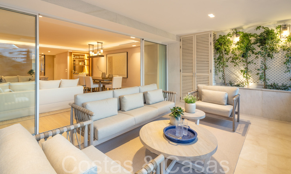 Contemporary furnished 3 bedroom apartment for sale in the centre of Marbella 65349