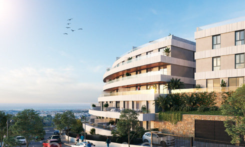 Innovative new build apartments for sale on the New Golden Mile between Marbella and Estepona 64803