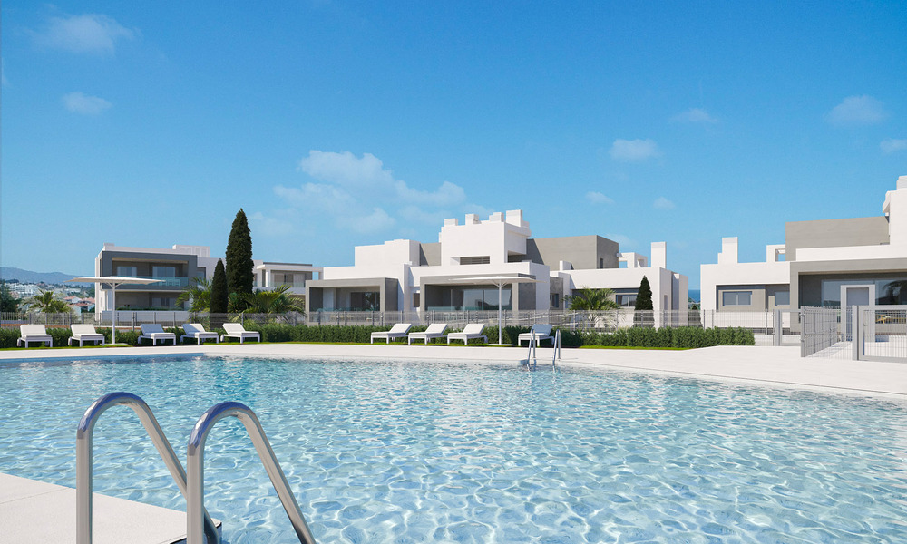 Ecological new-build apartments for sale on the New Golden Mile between Marbella and Estepona 64869