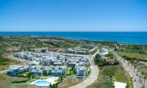 Ecological new-build apartments for sale on the New Golden Mile between Marbella and Estepona 64880