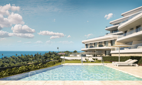 Exclusive new construction project of apartments for sale on the New Golden Mile between Marbella and Estepona 64888
