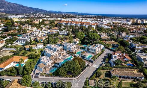 New villas for sale with panoramic sea views within walking distance of San Pedro centre, Marbella 67338