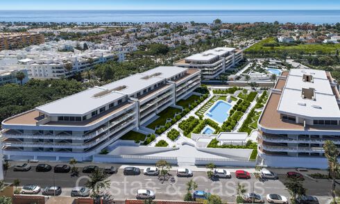 Modern new build apartments for sale a stone's throw from the centre and the beach in San Pedro Playa, Marbella 64910