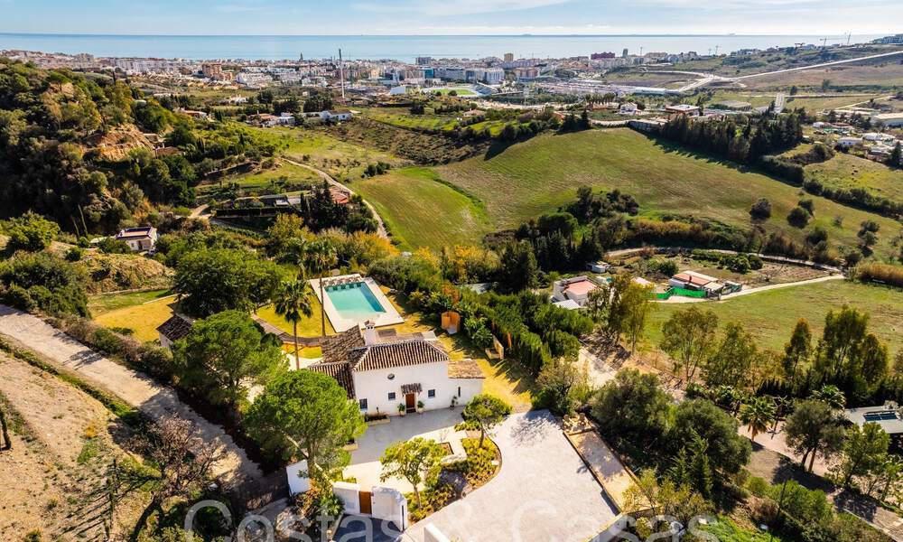 Andalusian luxury estate with guesthouse and sublime sea views for sale in the hills of Estepona 65104