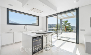 Modernist luxury villa for sale in a gated urbanization in La Quinta, Marbella - Benahavis 65695 