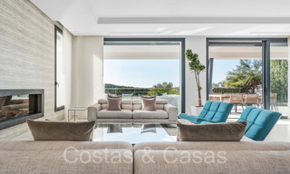 Modernist luxury villa for sale in a gated urbanization in La Quinta, Marbella - Benahavis 65700 