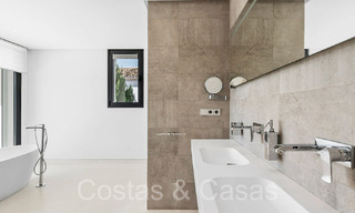 Modernist luxury villa for sale in a gated urbanization in La Quinta, Marbella - Benahavis 65721 