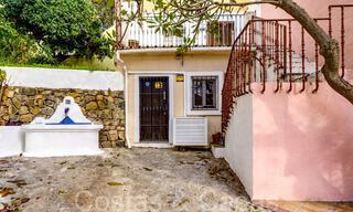 Picturesque townhouse with sea views and independent studio for sale in a gated community the hills of Marbella - Benahavis 65950 