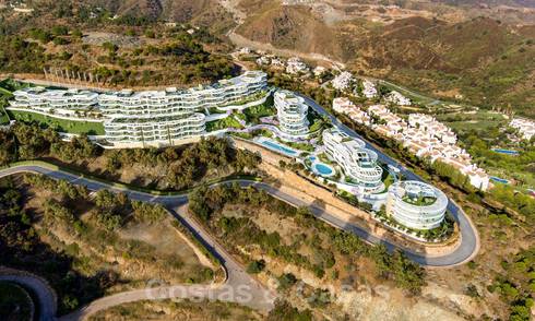 New, exclusive apartments for sale with breathtaking sea views in Benahavis - Marbella 66003
