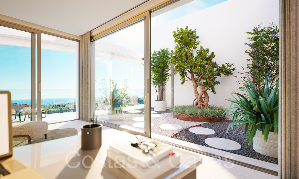 New, exclusive apartments for sale with breathtaking sea views in Benahavis - Marbella 66018