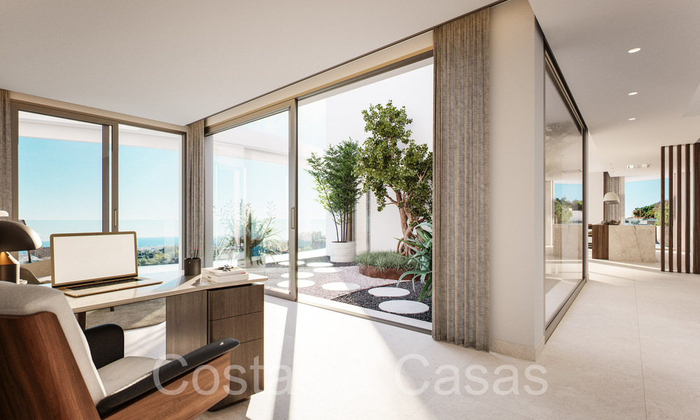 New, exclusive apartments for sale with breathtaking sea views in Benahavis - Marbella 66021