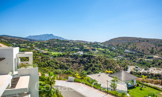 Ready to move in, brand new 3 bedroom penthouse for sale with sea views in a gated resort in Benahavis - Marbella 66215 