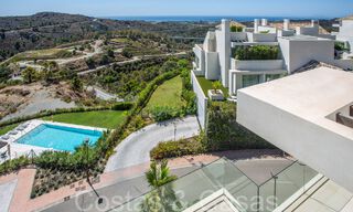 Ready to move in, brand new 3 bedroom penthouse for sale with sea views in a gated resort in Benahavis - Marbella 66230 