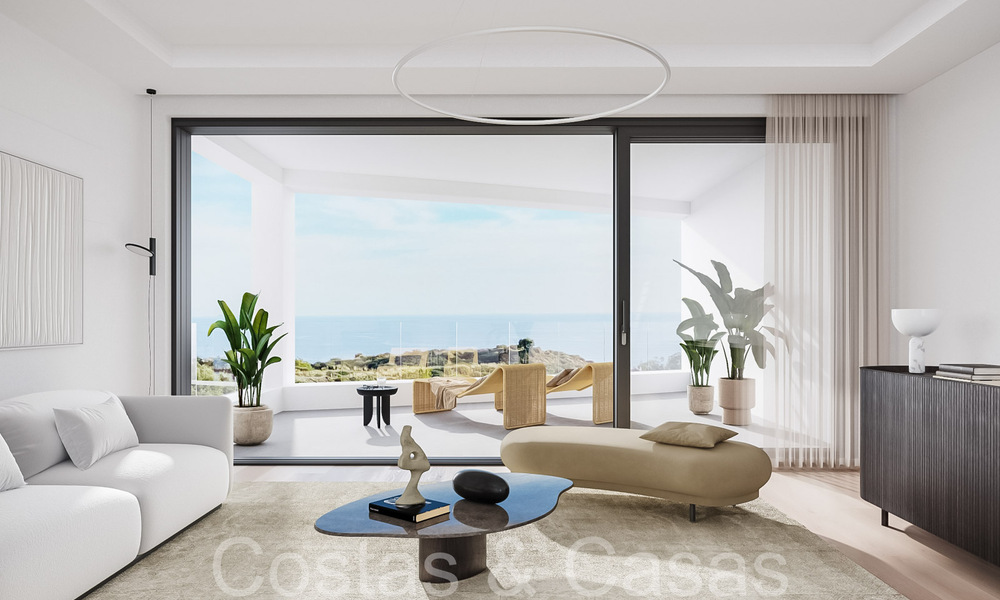 New, energy efficient modern homes with sea views for sale in Mijas, Costa del Sol 66446