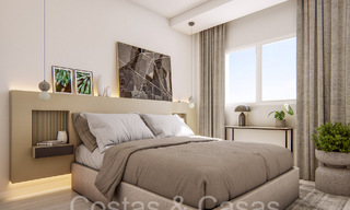 New modern style apartments for sale in complex with top class infrastructure in Fuengirola, Costa del Sol 67427 