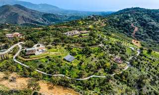 Magnificent Andalusian country estate for sale on an elevated plot of 5 hectares in the hills of East Marbella 67545 