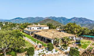 Magnificent Andalusian country estate for sale on an elevated plot of 5 hectares in the hills of East Marbella 67549 