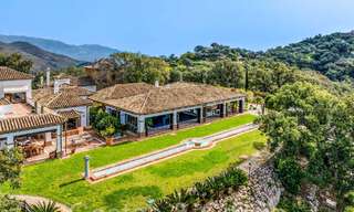 Magnificent Andalusian country estate for sale on an elevated plot of 5 hectares in the hills of East Marbella 67551 