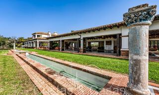 Magnificent Andalusian country estate for sale on an elevated plot of 5 hectares in the hills of East Marbella 67563 
