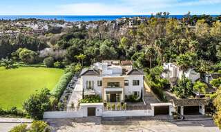 Modernist luxury villa for sale in an exclusive, gated residential area on Marbella's Golden Mile 67627 
