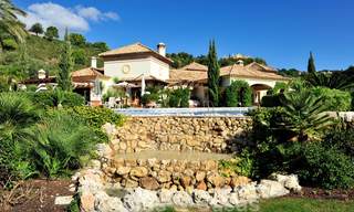 Charming luxury Andalusian style villa to buy in La Zagaleta, an exclusive golf resort in Marbella - Benahavis 20440 