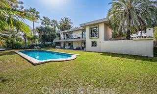Modern luxury villa for sale in Nueva Andalucia's golf valley, walking distance to Puerto Banus, Marbella 51021 