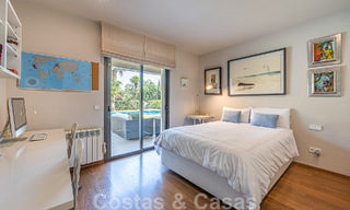 Modern luxury villa for sale in Nueva Andalucia's golf valley, walking distance to Puerto Banus, Marbella 51066 