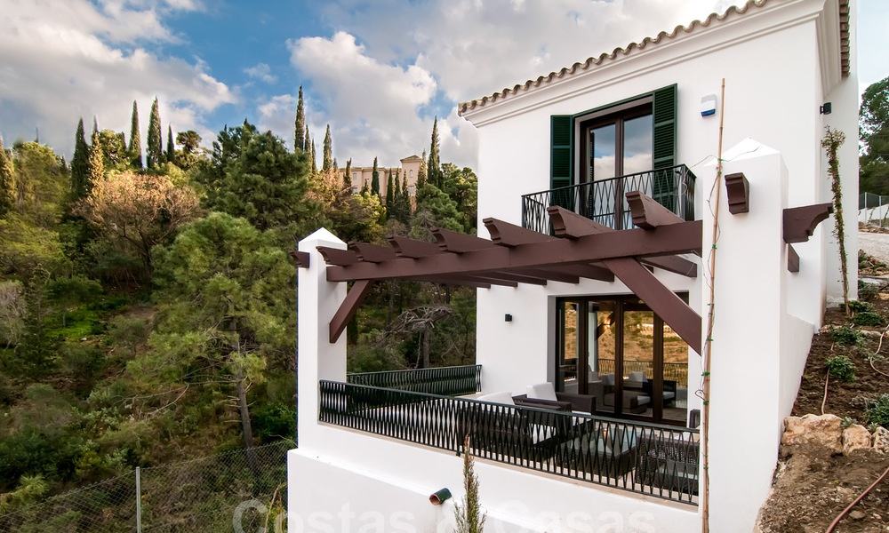 Luxury modern-Andalusian styled villa to buy in gated and secure community in Marbella - Benahavis 29485