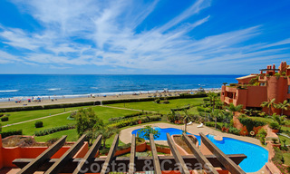 Beachfront luxury penthouses for sale in Marbella. Last unit, reduced to sell! 33858 