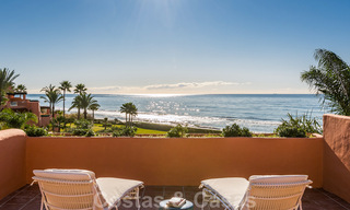 Beachfront luxury penthouses for sale in Marbella. Last unit, reduced to sell! 33873 